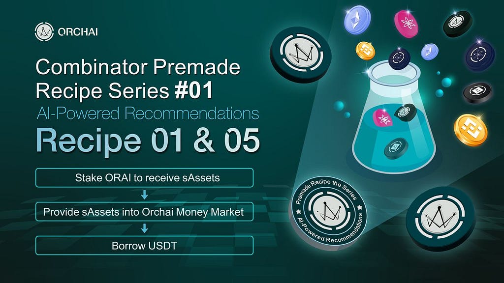 Combinator Premade Recipe Series #01 — The first combo: Recipe 01 & 05