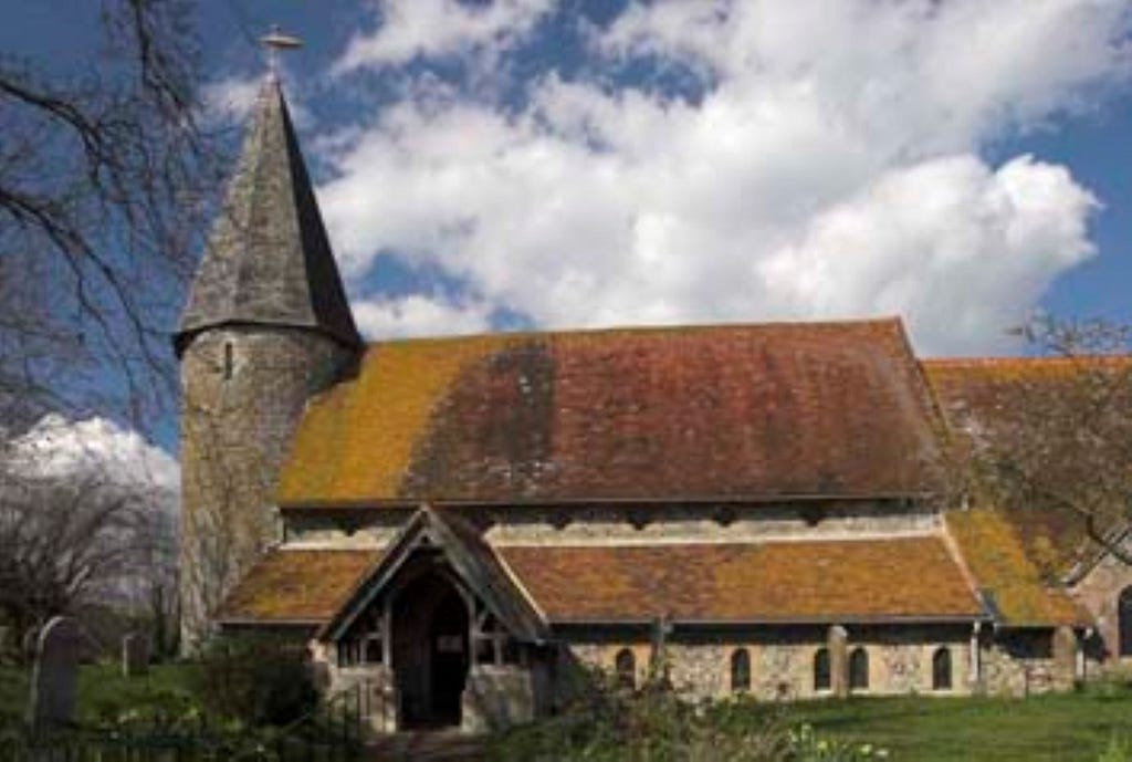 Picture of St Johns Church — Piddinghoe Sussex