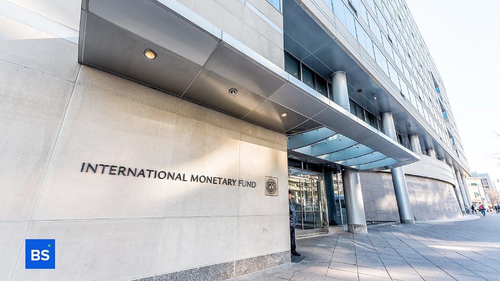 A photo of the International Monetary Fund Office, Washington D.C, USA