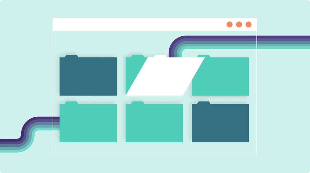 The image is a pictorial representation of data flowing in and out of folders/directories. This is taken from a bog published by astronomer.io on what is data orchestration.