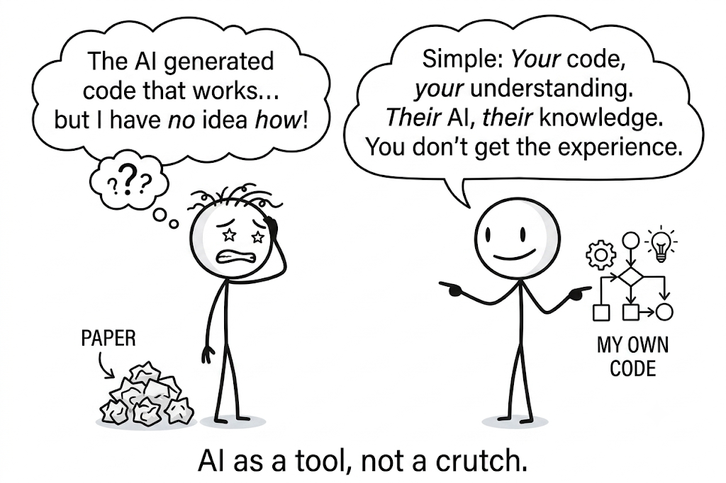 Don’t Let AI Think for You: A 4-Step Framework to Become a Better Developer