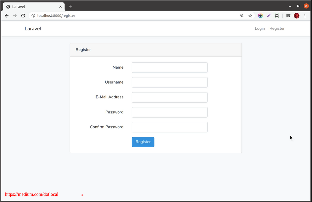 How to add custom field in default registration form of Laravel 6? custom field in default registration form of Laravel 7