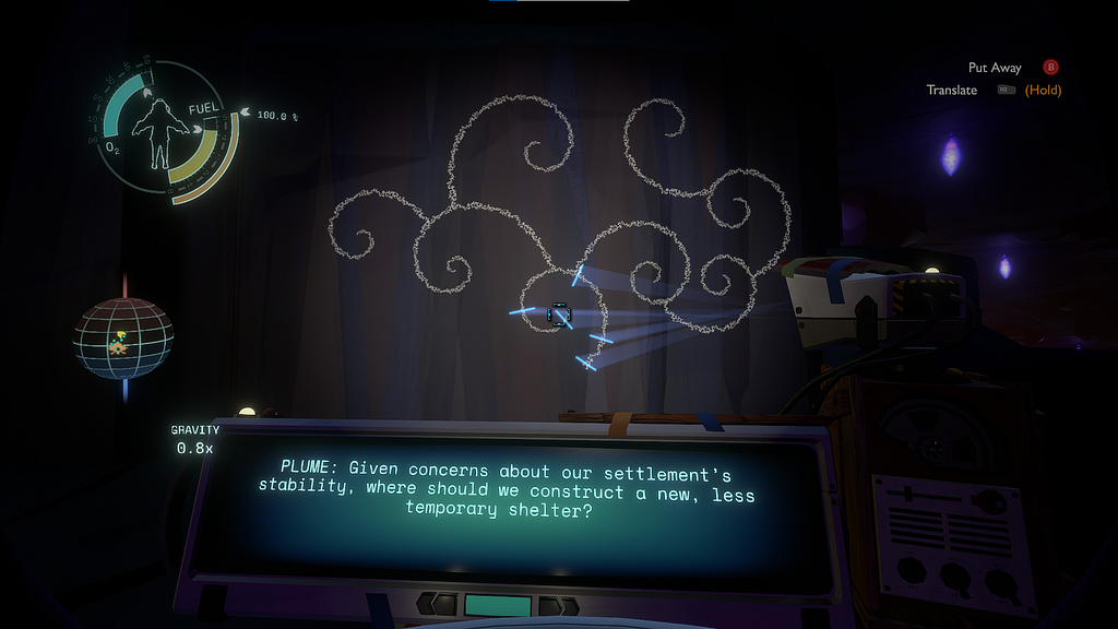 nomai writing in outer wilds game