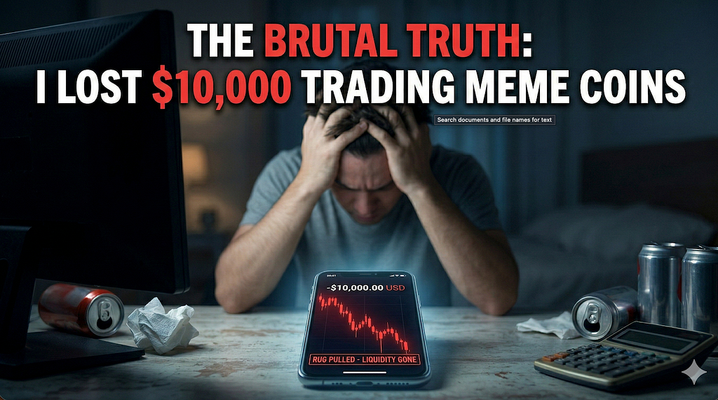 I Lost $10,000 Trading Meme Coins