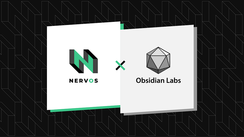 logos for Nervos Network and Obsidian Labs
