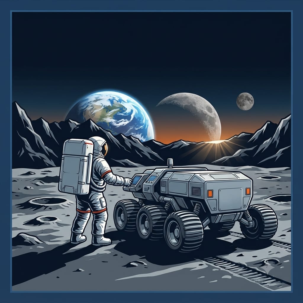 Nasa explores sending backup Mars rover to Moon’s south pole Nasa explores sending backup Mars rover to Moon’s south pole