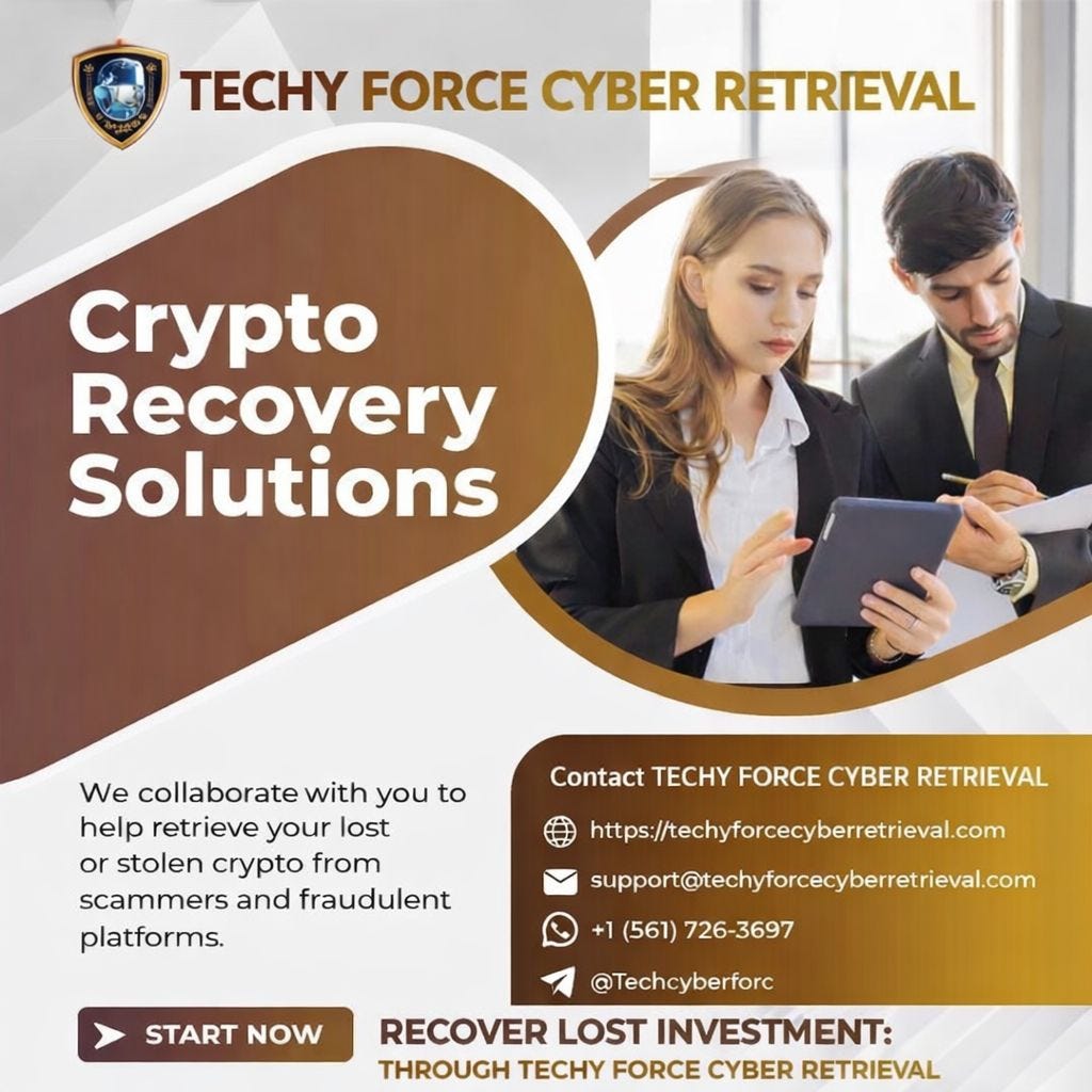 HOW TO CONNECT WITH A TRUSTED CRYPTO HACKER / REACH OUT TO TECHY FORCE CYBER RETRIEVAL