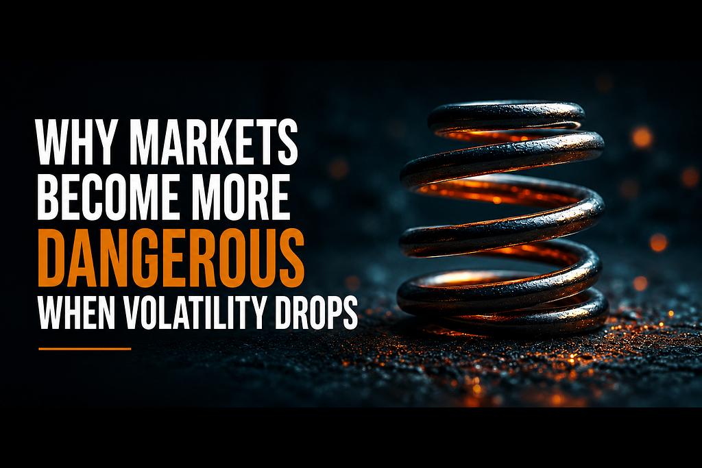 Why Markets Become More Dangerous When Volatility Drops