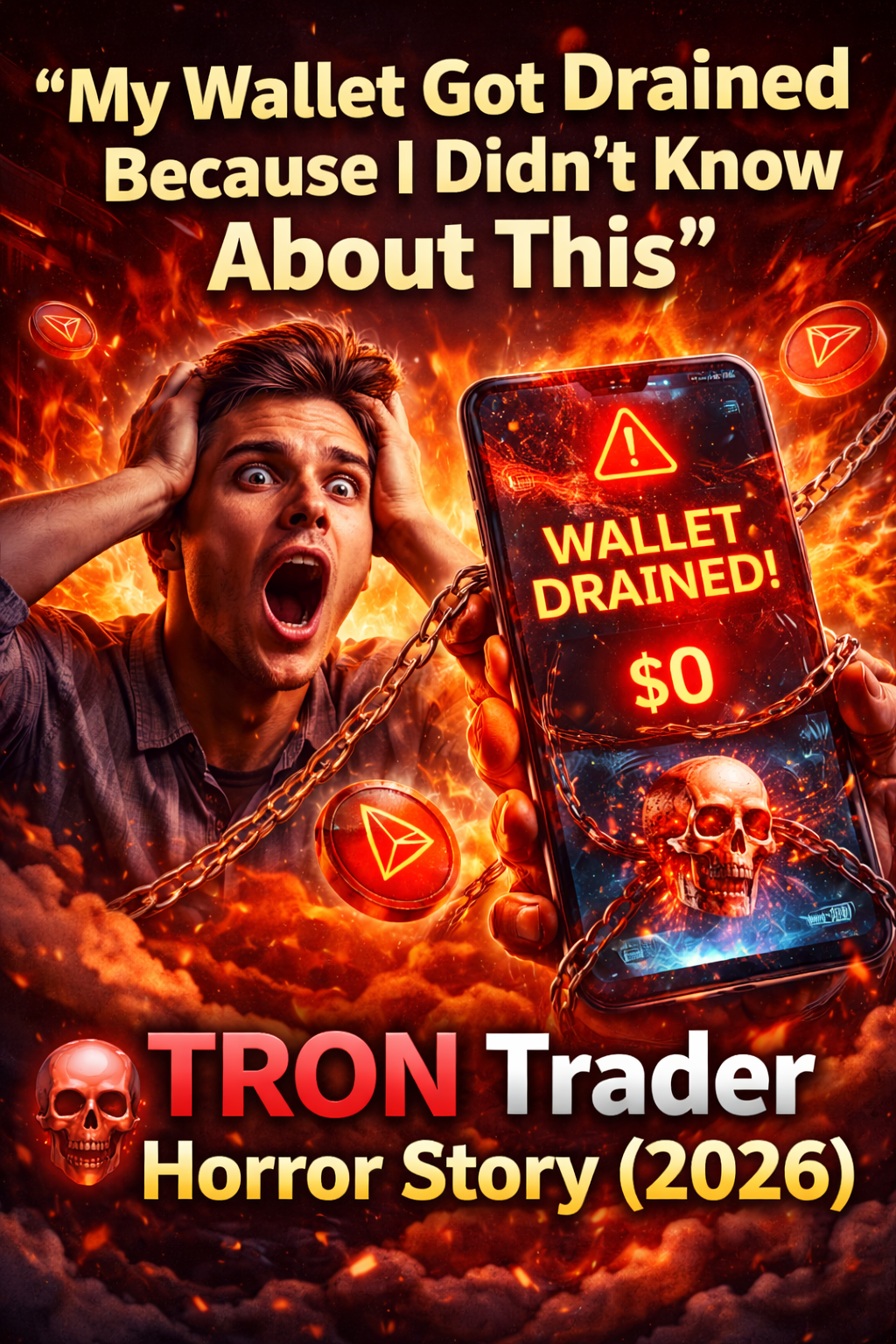 My Wallet Got Drained Because I Didn’t Know About This” — TRON Trader Horror Story (2026)