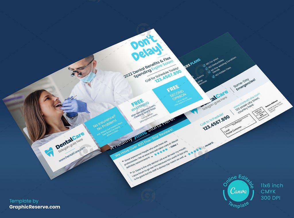 dental postcard marketing