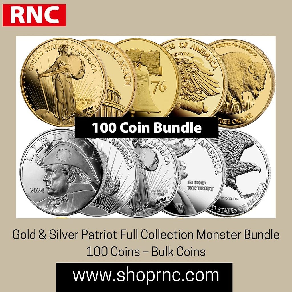 Gold & Silver Patriot Full Collection Monster