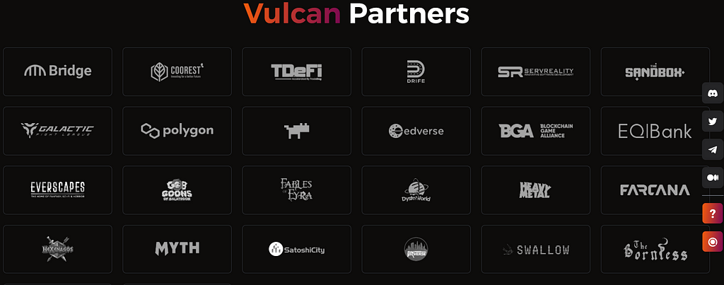 Vulcan Forged partners