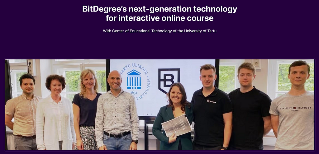 The Web3 Exam: Your Key to a Decentralized Future: Bitdegree and the University of Tartu.
