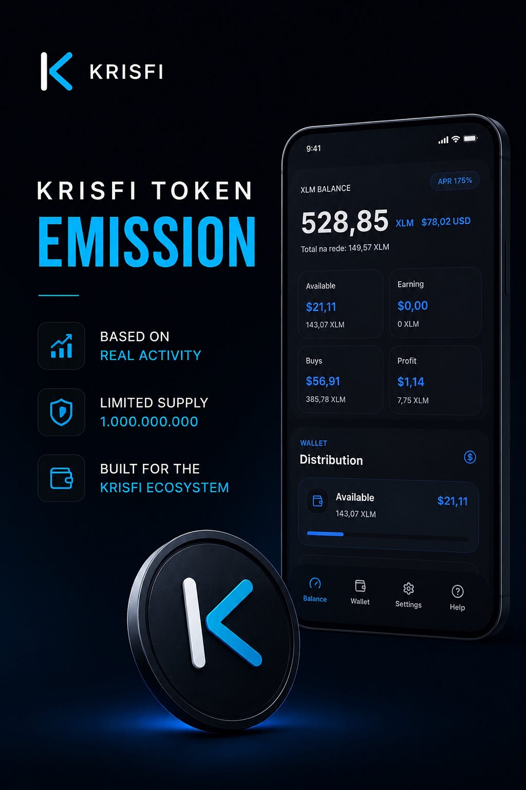 # KRISFI Token Update – Building a Sustainable Ecosystem on Stellar