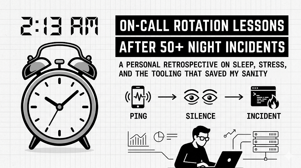 On-Call Rotation Lessons After 50+ Night Incidents