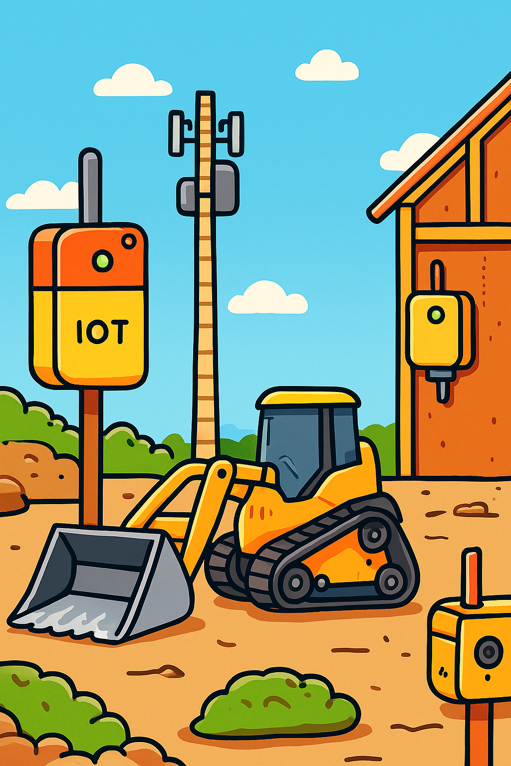 From paperwork to action: AI safety, compact machine guidance, and remote ops