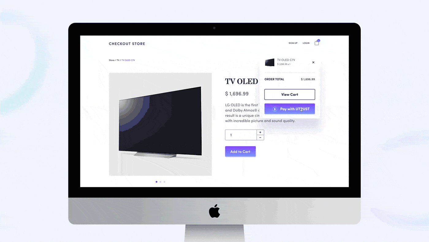 Utrust — product update (april 19, 2018) Utrust — product update (april 19, 2018)