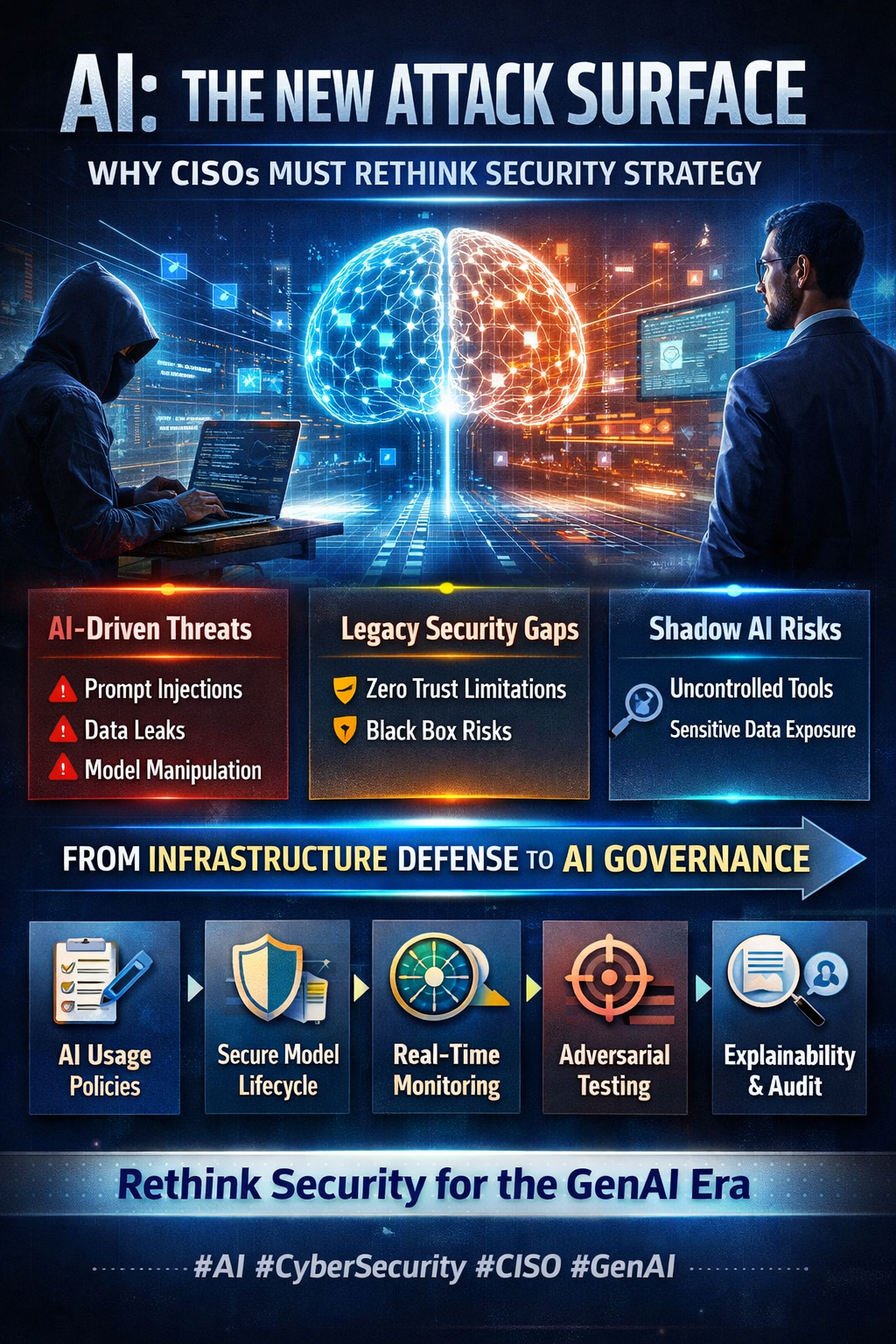 AI Is the New Attack Surface: Why CISOs Must Rethink Security Strategy