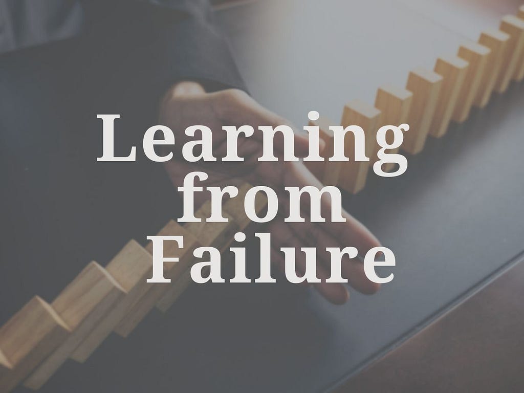 Demos Parneros: Failure is Essential for Success