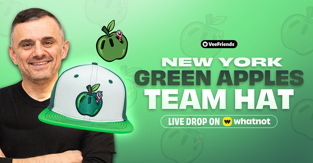 This Friday: GaryVee Goes LIVE to Celebrate NY Green Apples Championship Match with a Special Hat…