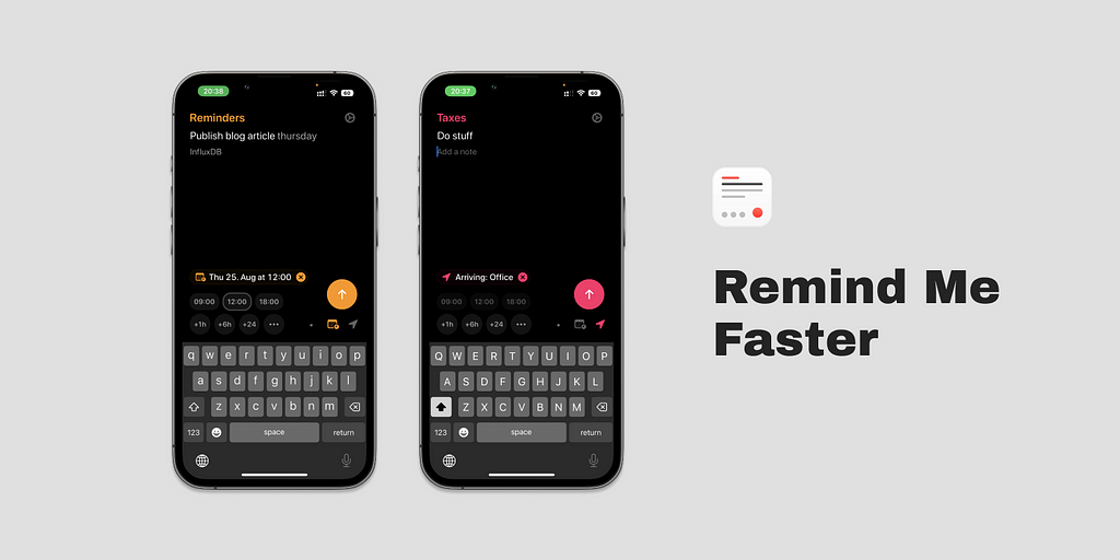 Header image: Remind Me Faster