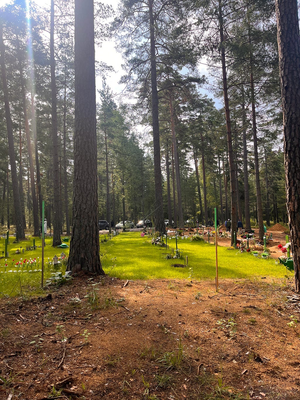 A Muslim cemetry in Stockholm