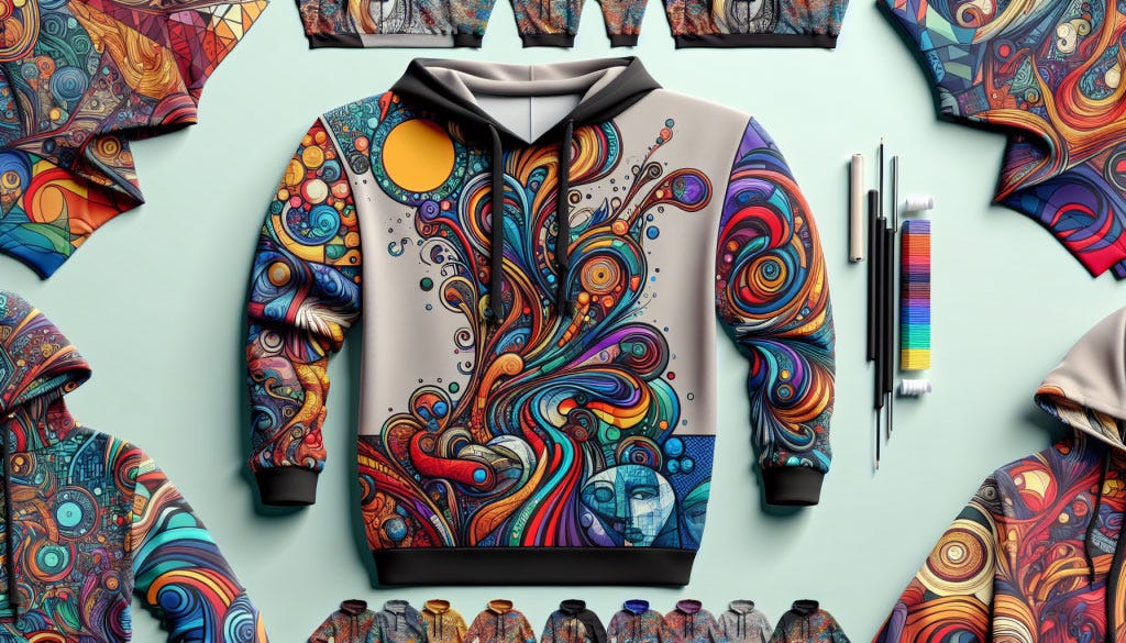 collection of edition graphic hoodies
