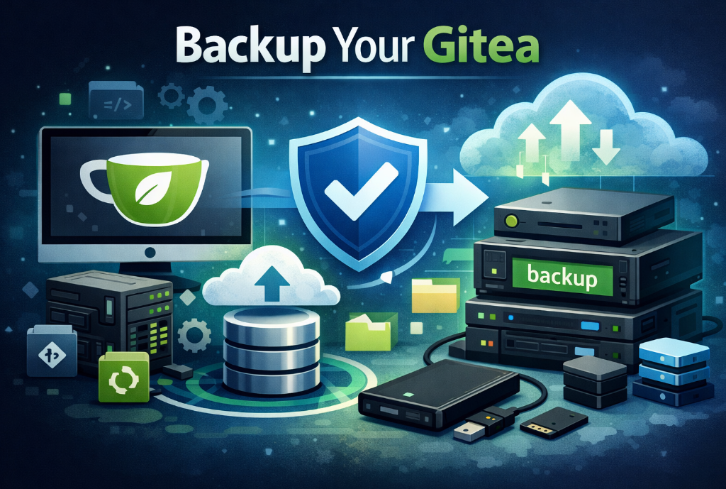 Backup your Gitea
