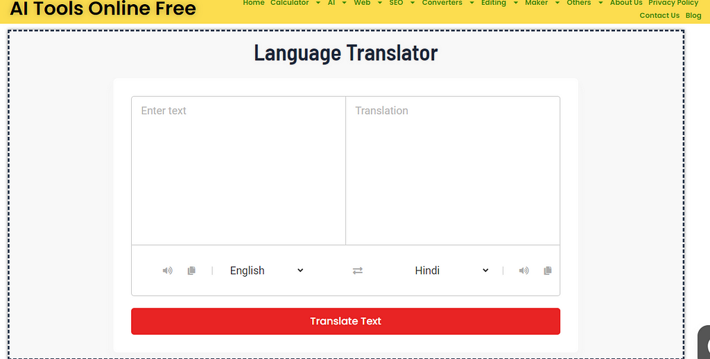 Language Translator