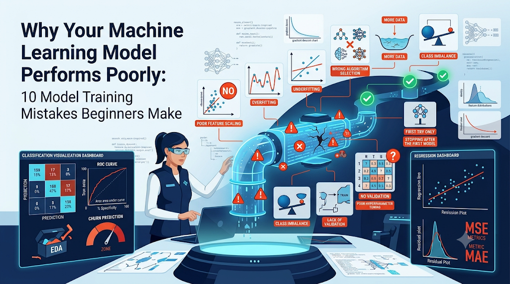 Why Your Machine Learning Model Performs Poorly: 10 Model Training Mistakes