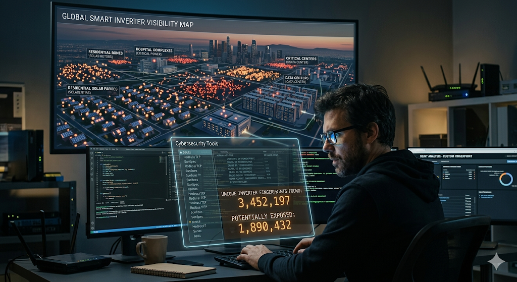 Smart Inverters on the Open Web: What OSINT Reveals Without Touching a Single Device