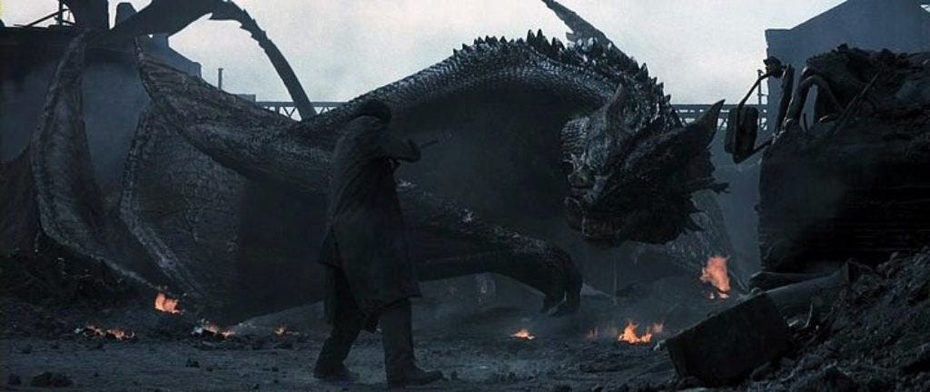 bull dragon in reign of fire