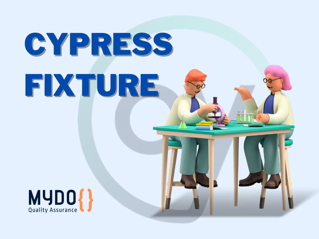 End to end testing using cypress: fixtures