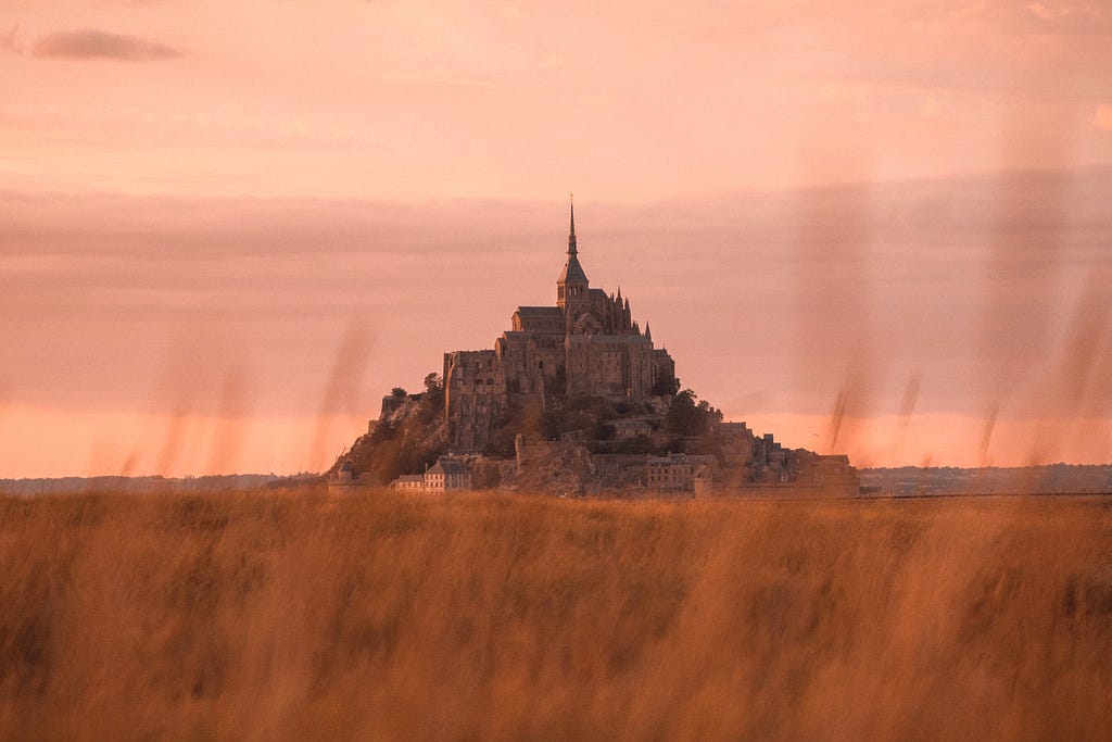 St Michael’s Mount During Sunset