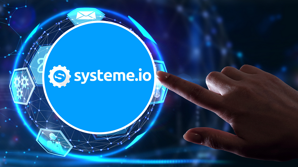 systeme.io creates your free landing page and funnels