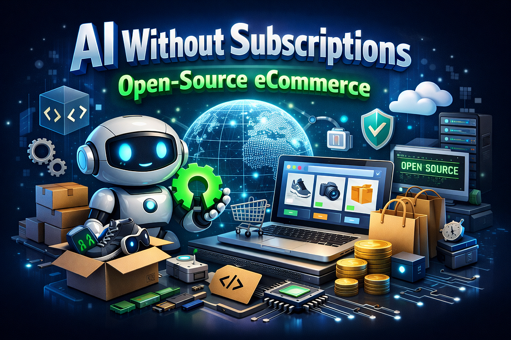 AI Without Subscriptions: How Open-Source Is Quietly Rebuilding eCommerce From the Ground Up