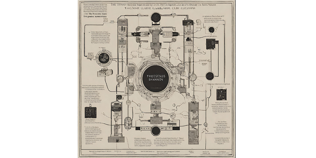 The Theseus by Claude Shannon