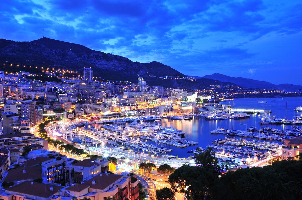 comparing Monaco to Gibraltar