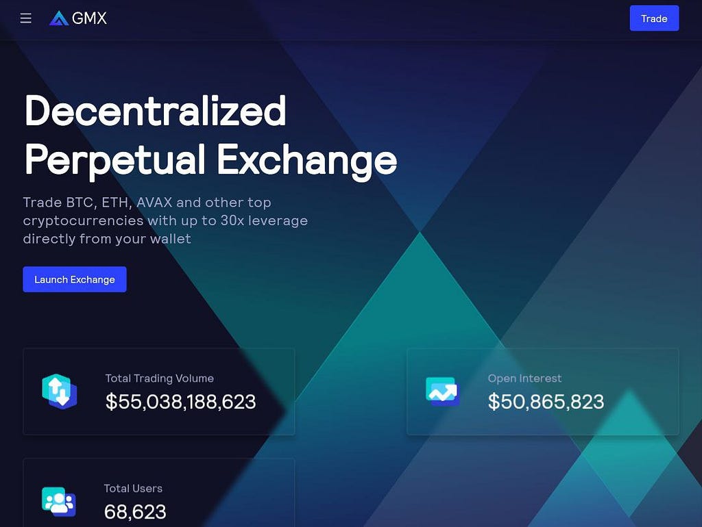 GMX Token Website