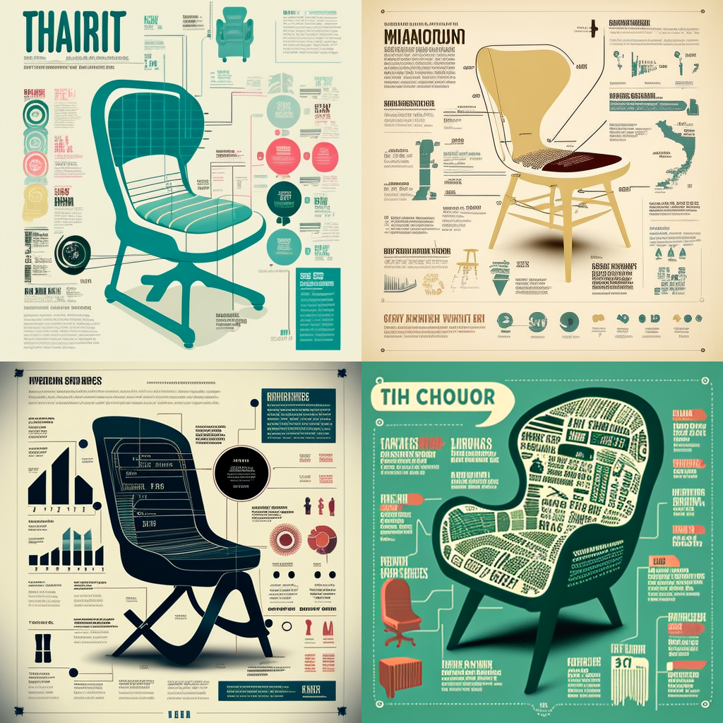 chairs, infographic