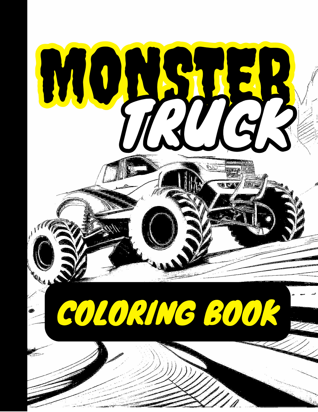 Monster Truck coloring page