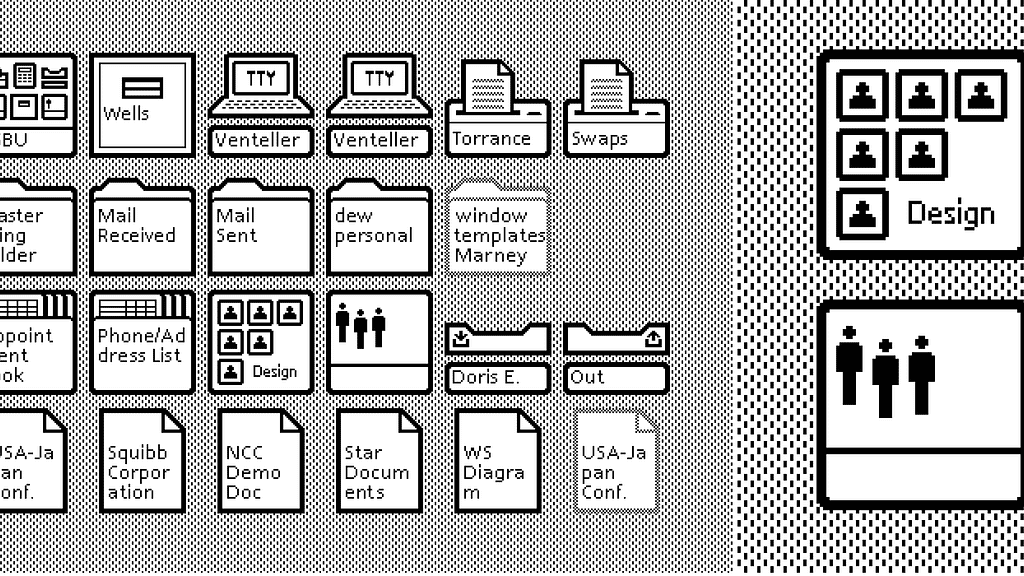 Xerox Star’s UI example