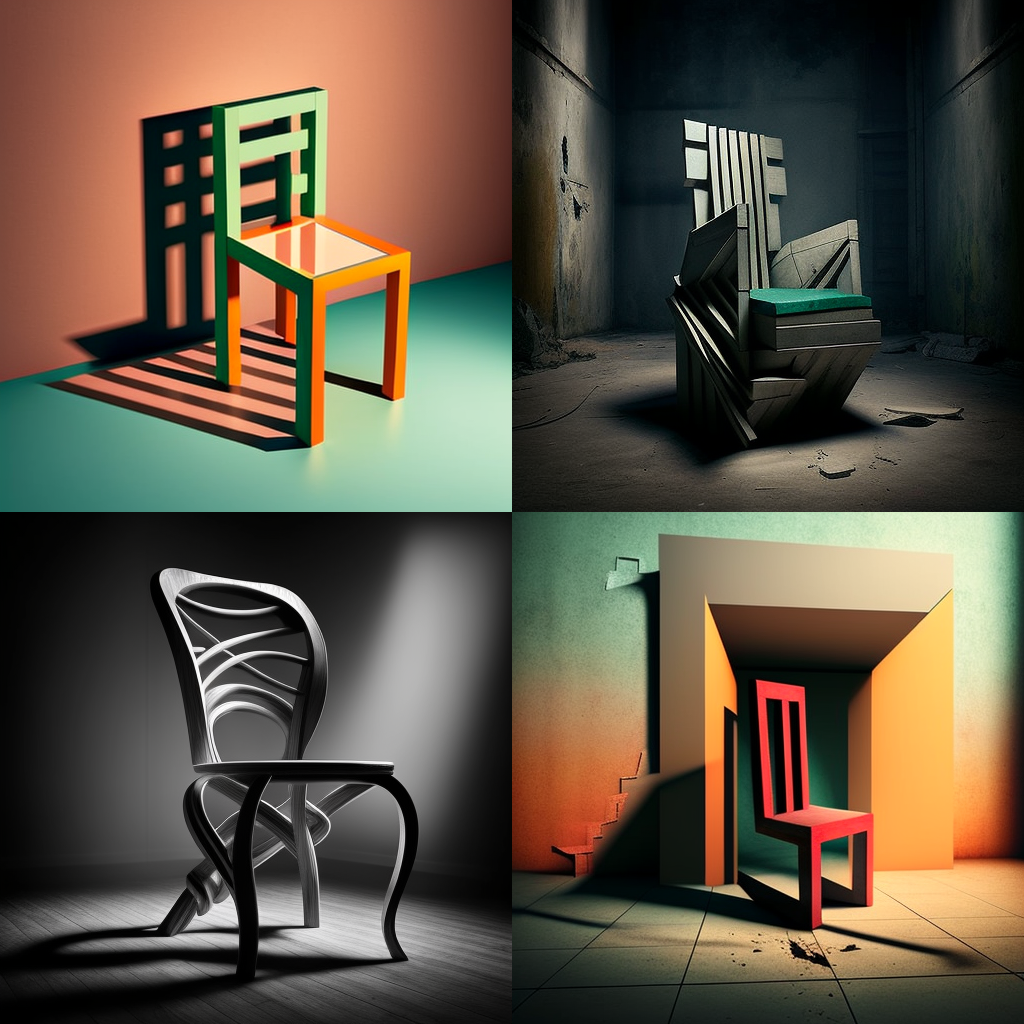 chairs, composition