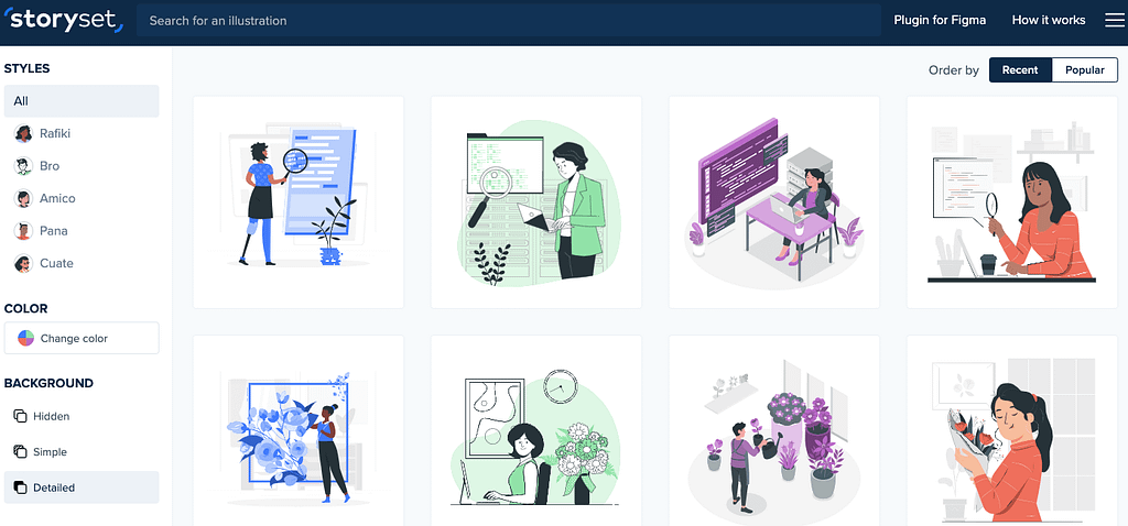 A look at StorySet — a collection of free and customisable illustrations