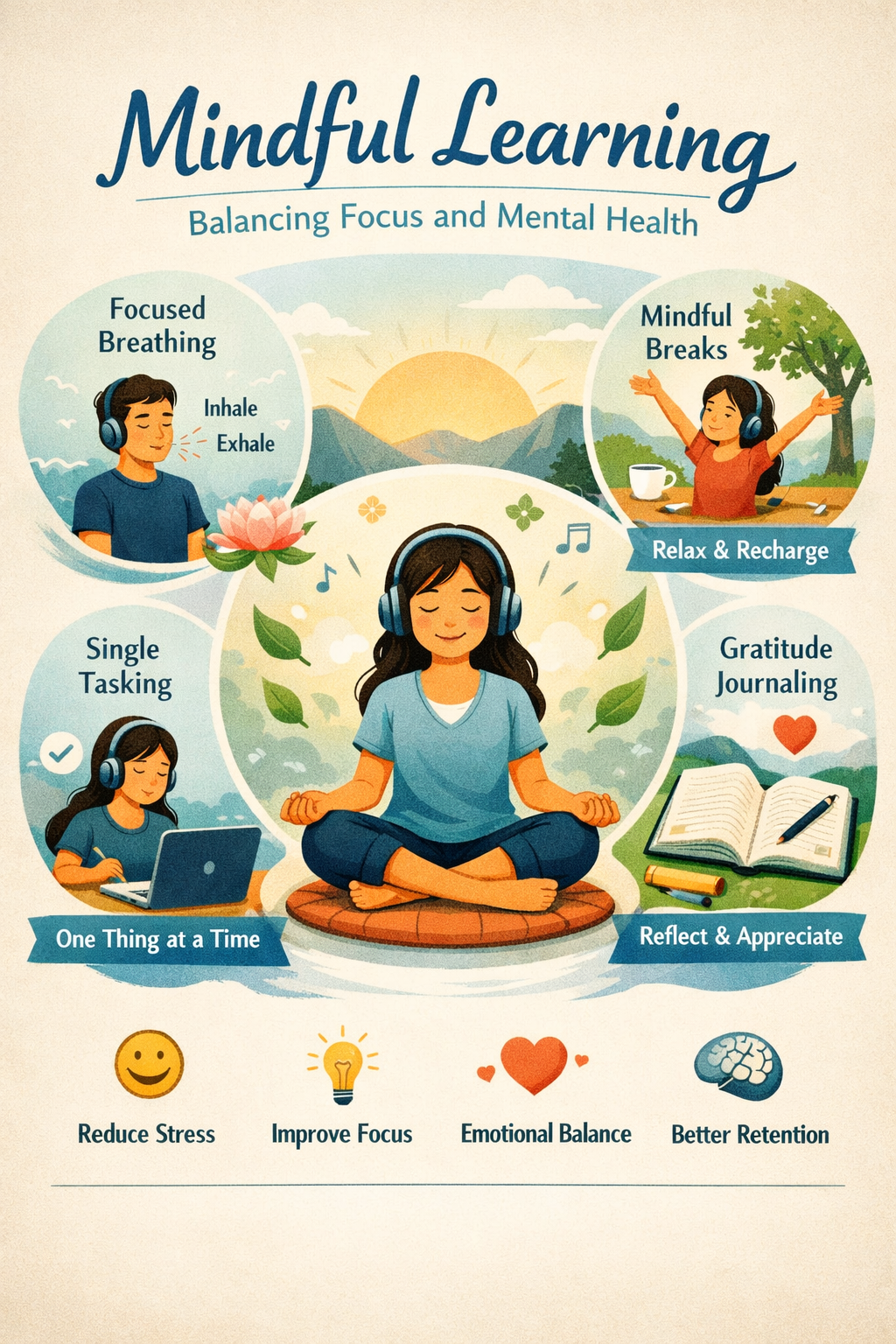 Mindful Learning: Balancing Focus and Mental Health