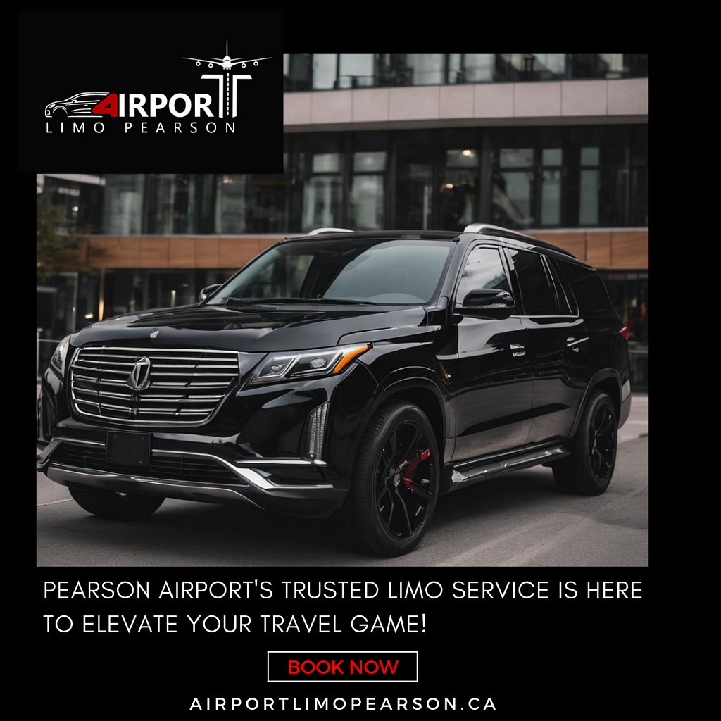 | Pearson Airport Cars: Premium Rides in Toronto | Explore luxury Pearson Airport cars and limos in Toronto. Your journey begins with our top-notch services. |  | Reliable Pearson Airport Limo Services in Toronto | Travel in style with our Pearson Airport limo in Toronto. Experience comfort, reliability, and elegance on every ride. |  | Pearson Airport Cars: Your Comfortable Journey Awaits | Discover comfort and convenience with our Pearson Airport cars in Toronto.