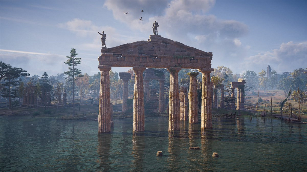 a set of explorable ruins in assassin’s creed: Valhalla
