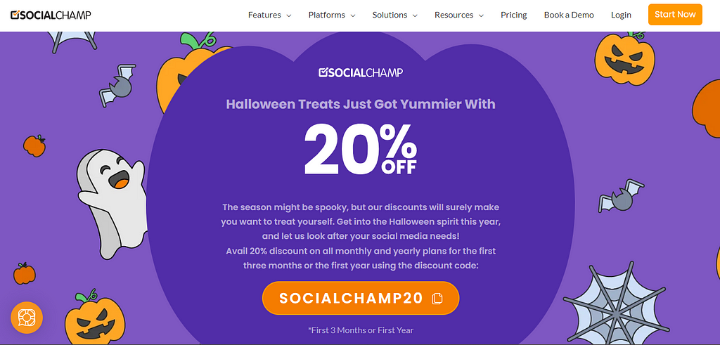 SocialChamp coupon codes, Social Champ offers, Social champ deals, black friday deal, software for startups, software discounts, black friday sale