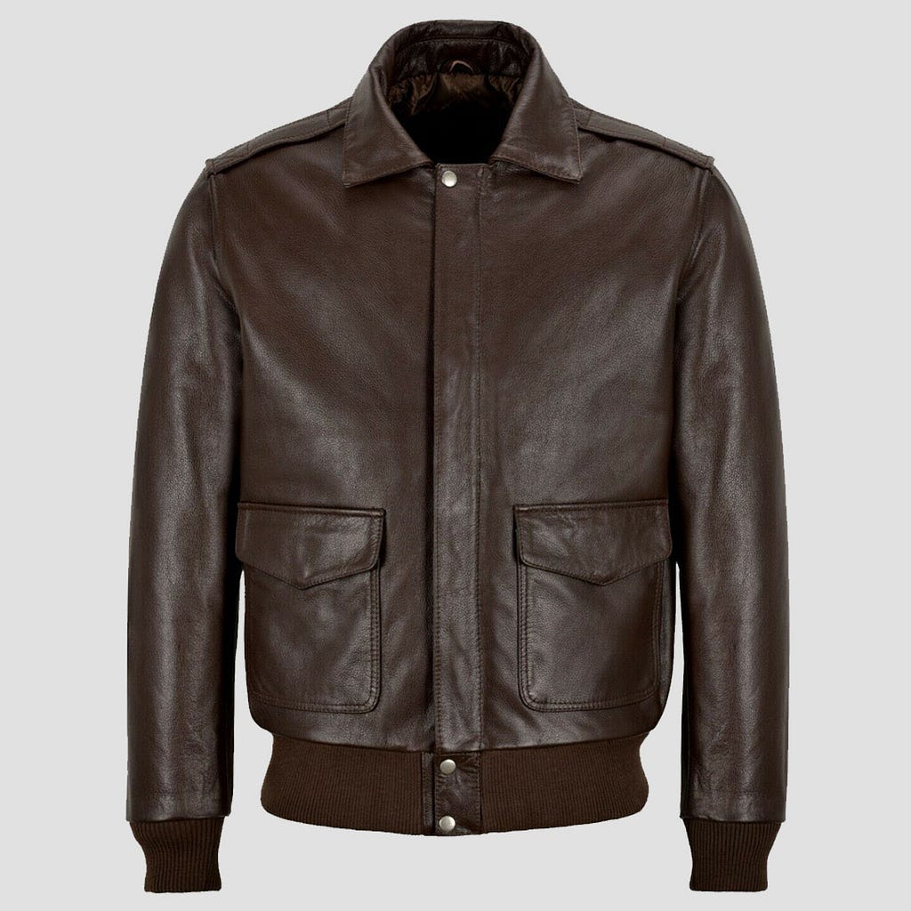 A2 Brown Bomber Jacket
