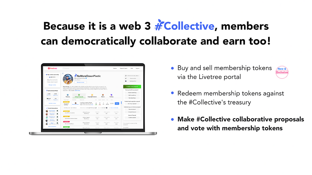 #Collective members are active and share in your success